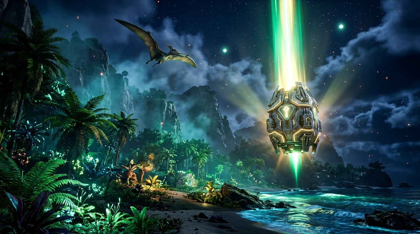 ScoutArk In-Game Supply Beacon Concept Art