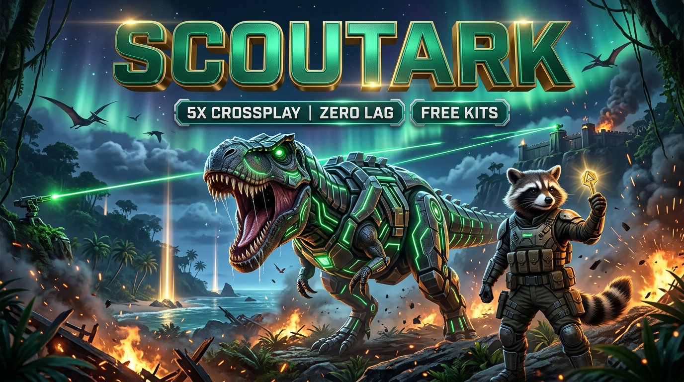 ScoutArk Epic Launch Marketing Poster